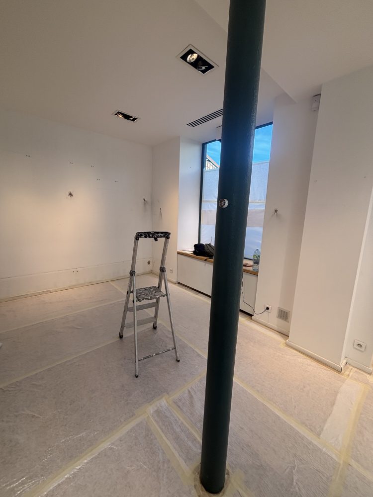 Projet pour la création d&rsquo;un café atelier de peinture sur céramique à la Garenne Colombes